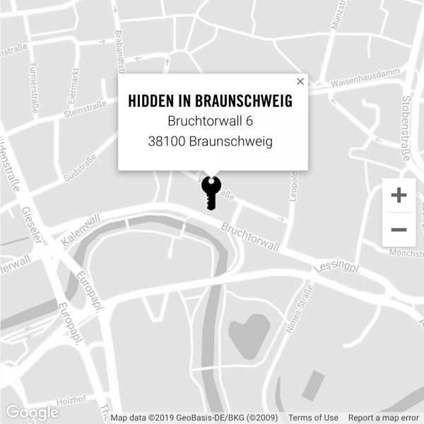 Escape-Room-Standort Bruchtorwall von Hidden in Braunschweig