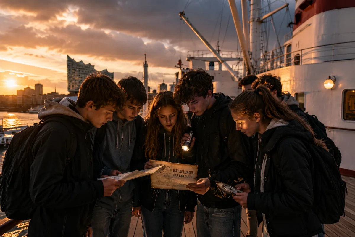 School trip at Hidden in Hamburg