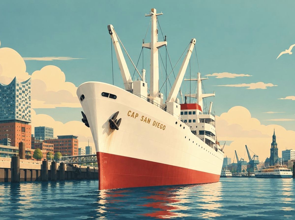 Illustration of the CAP SAN DIEGO