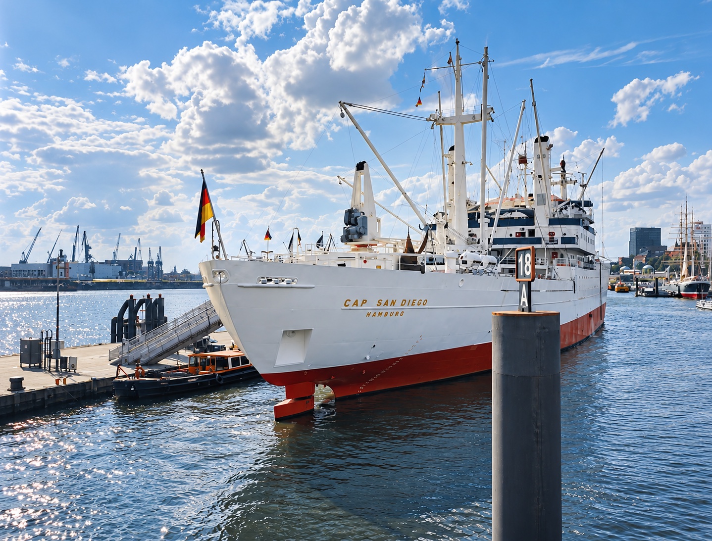 Escape Rooms auf dem Museumsfrachter CAP SAN DIEGO in Hamburg