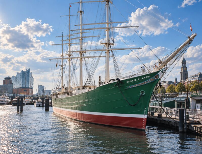 Escape Rooms auf dem Segelschiff RICKMER RICKMERS in Hamburg