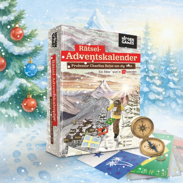Adventskalender: Charlies Reise um die Welt