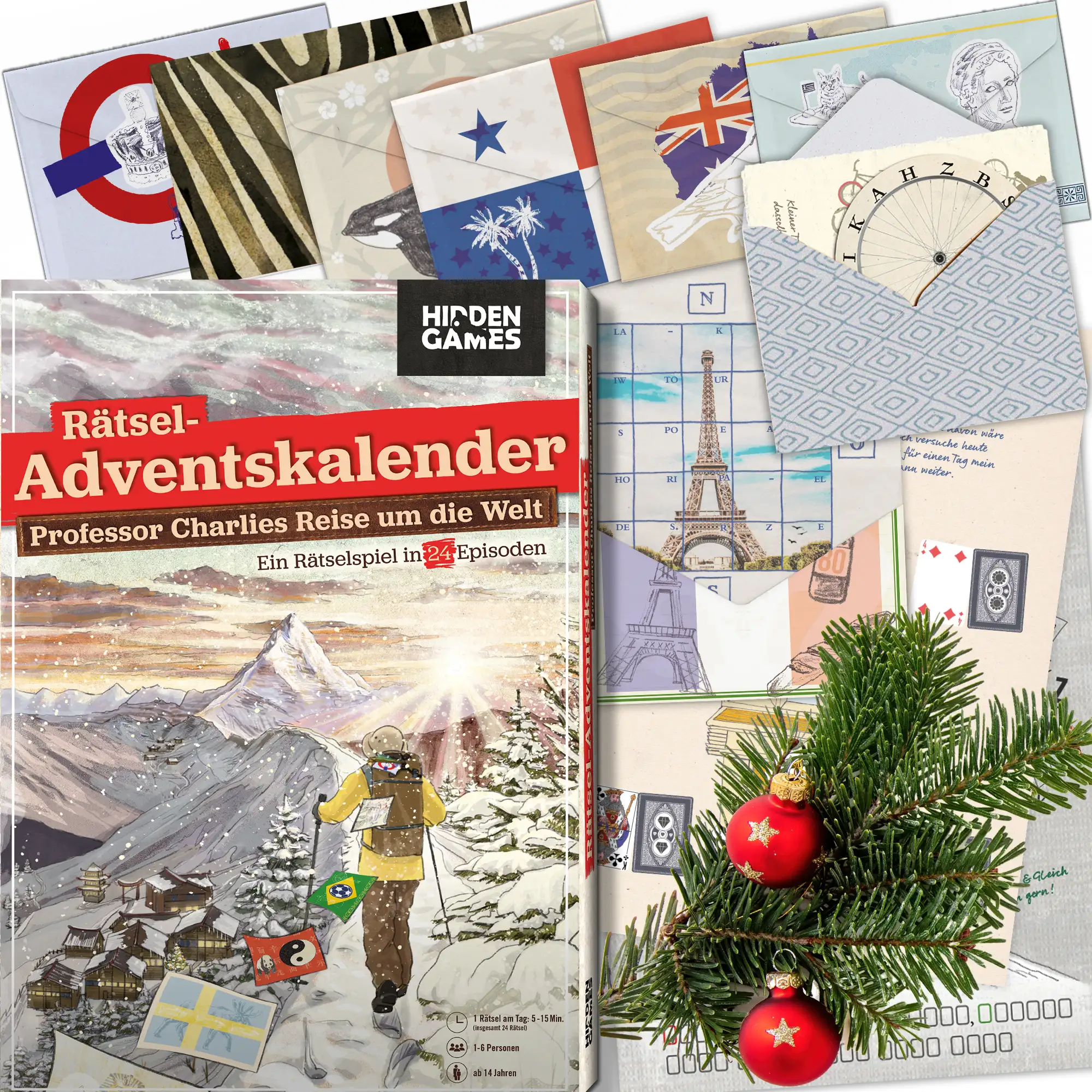 Adventskalender: Charlies Reise um die Welt