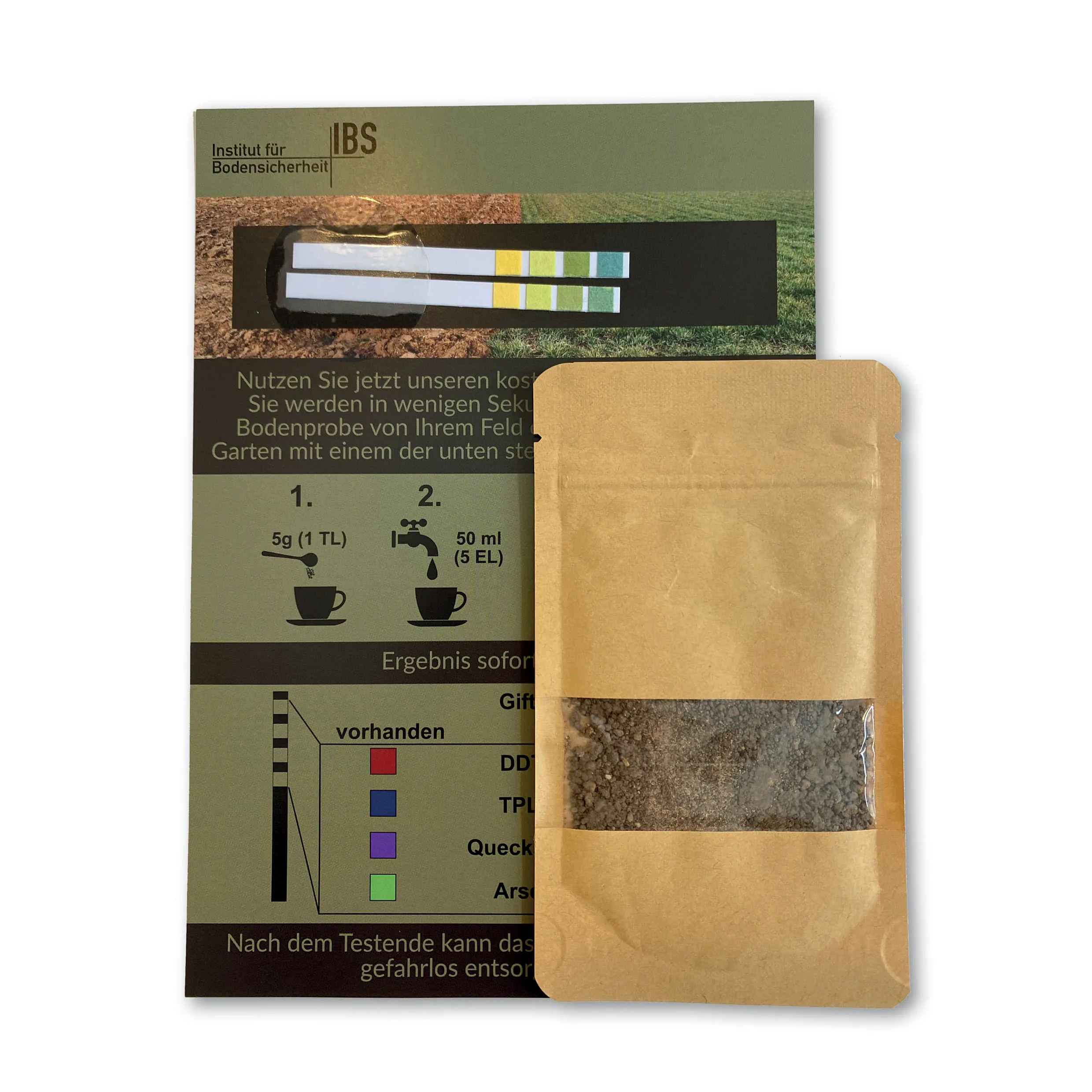 Fall 3 – Bodenprobe incl. Teststreifen