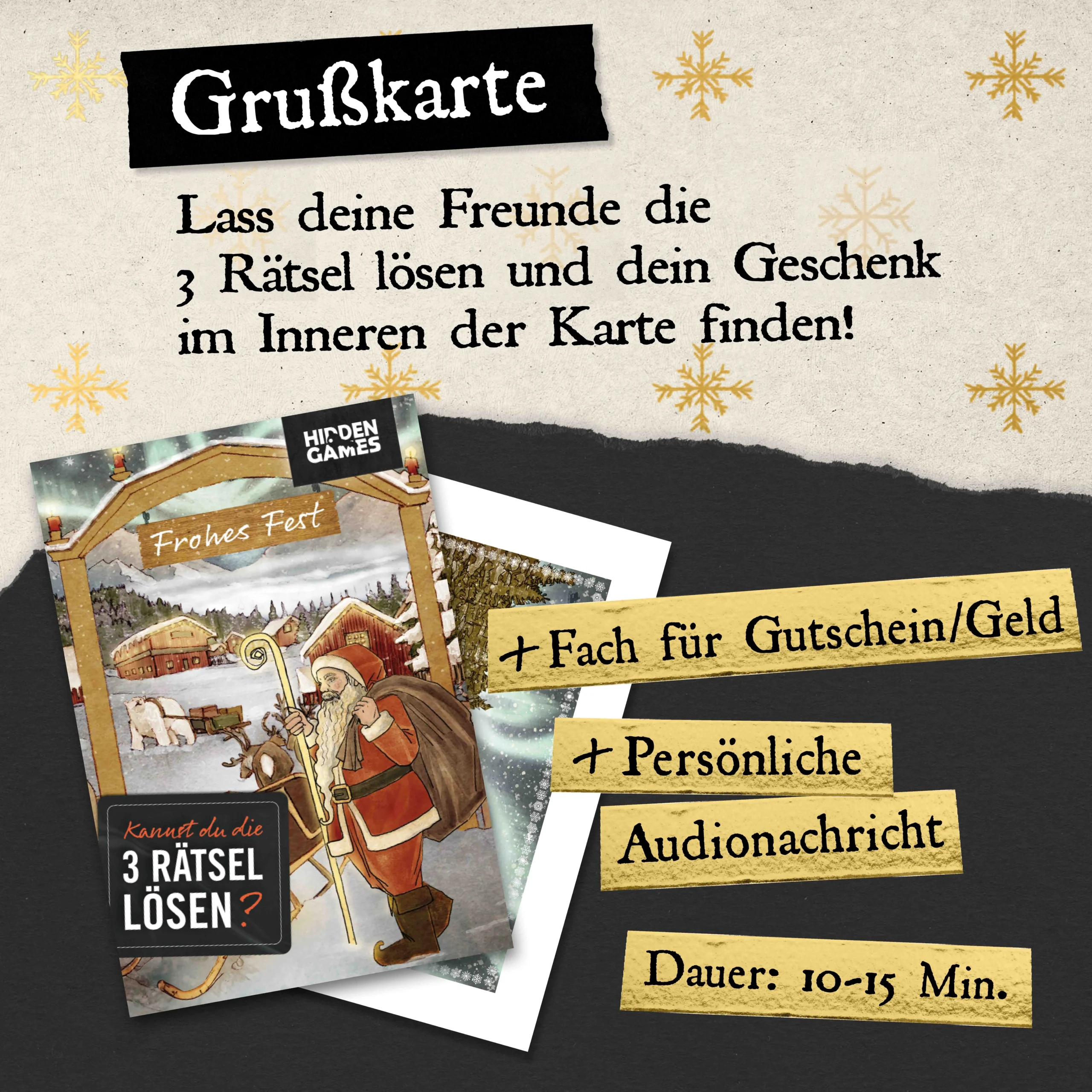 Rätselkarte - Weihnachten – Bild 2