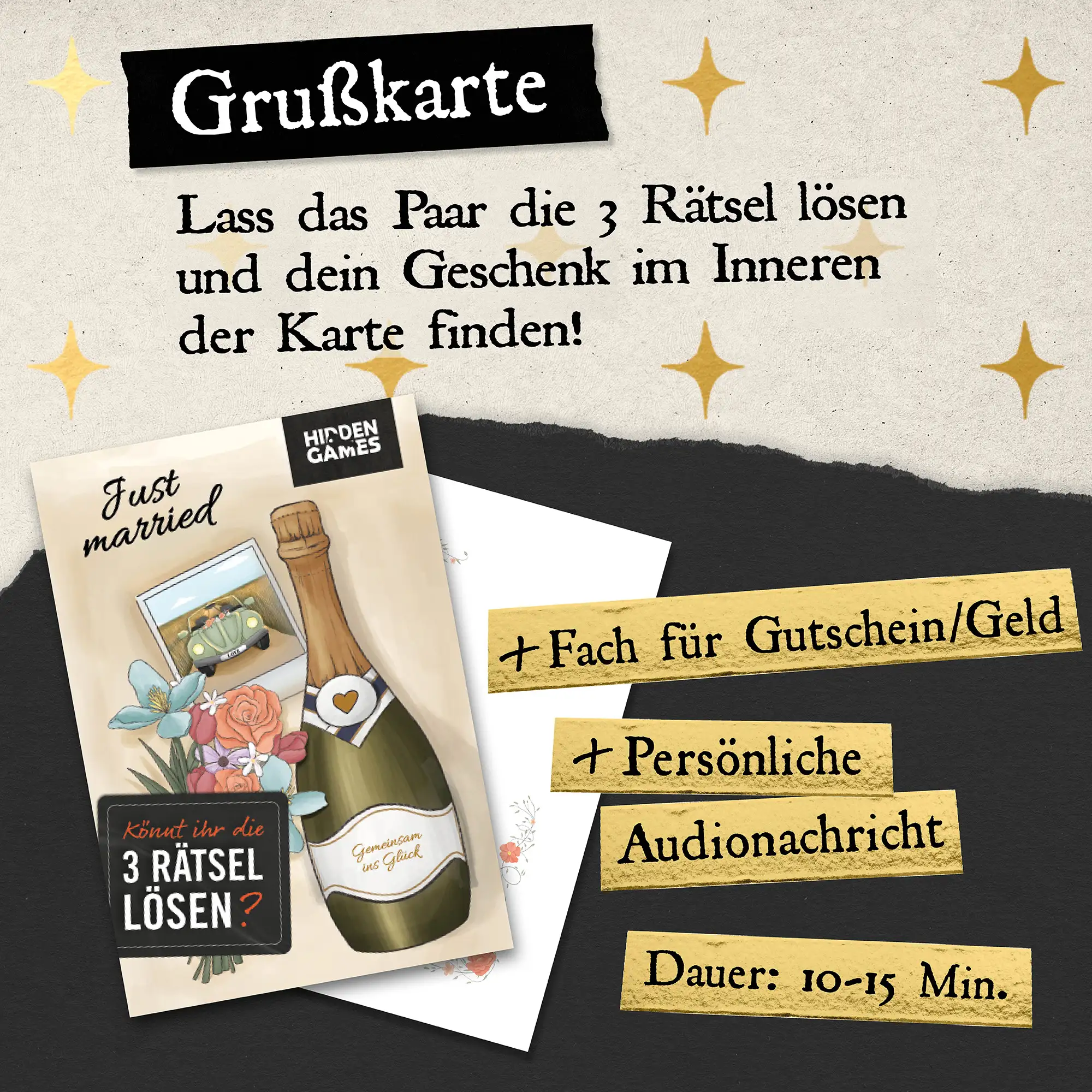 Rätselkarte - Hochzeit – Bild 2