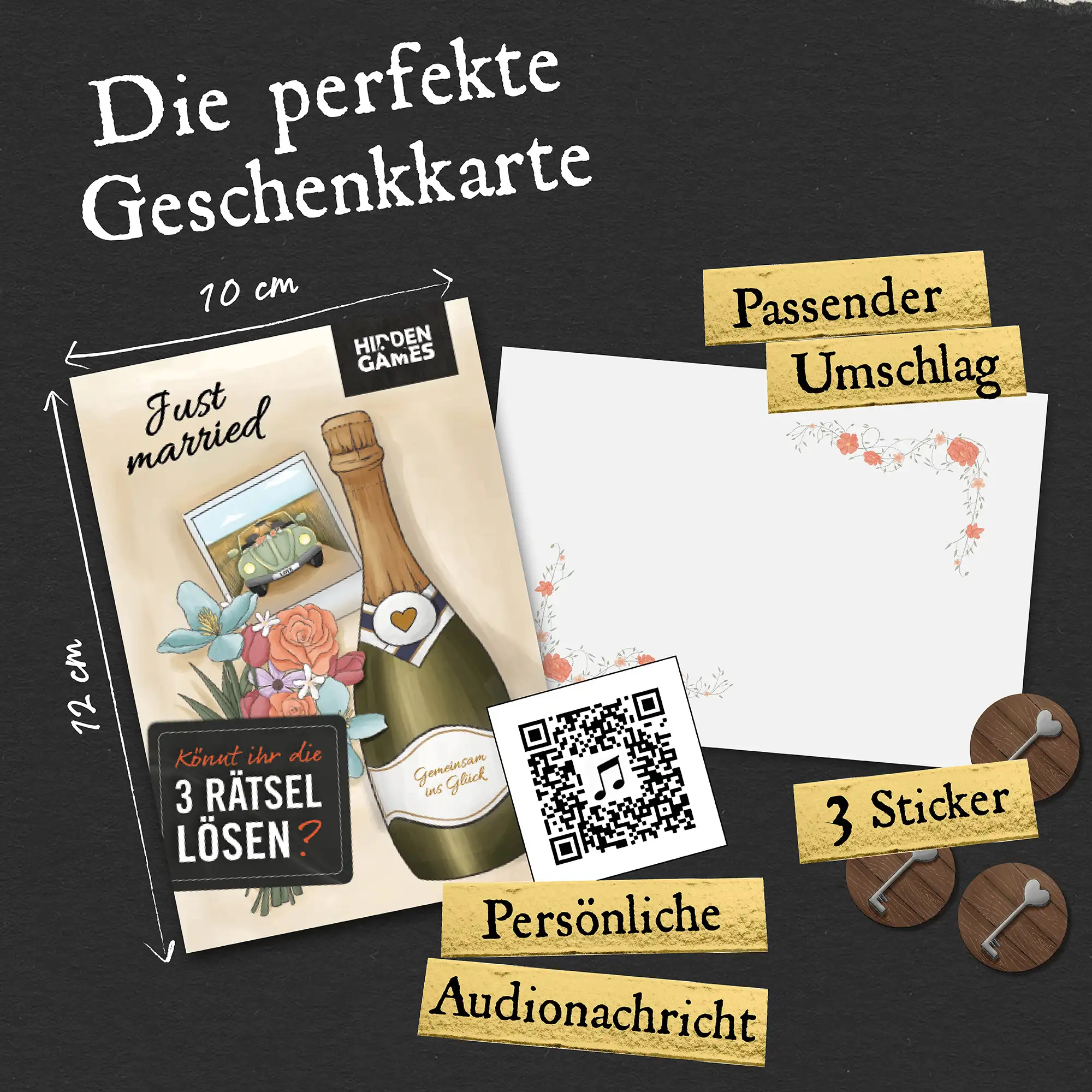 Rätselkarte - Hochzeit – Bild 3